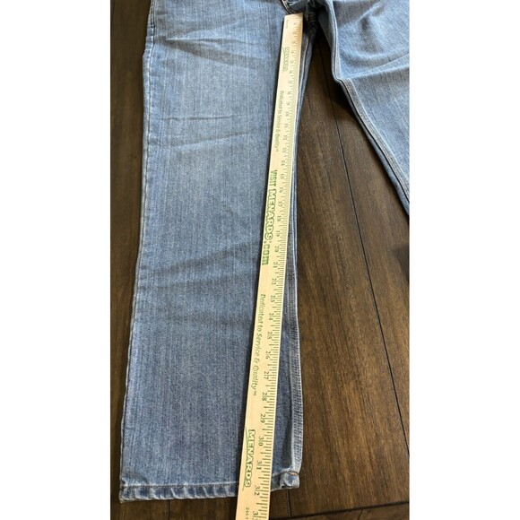 Carhartt BD1483-M Mens Blue Relaxed Fit 5 Pocket Denim Straight Jeans Size 38x32 - Picture 4 of 6